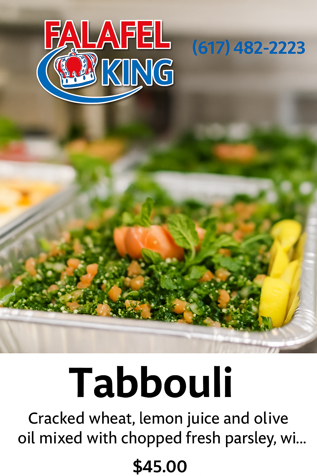 Authentic Tabbouli in Boston – A Fresh Taste of the Mediterranean